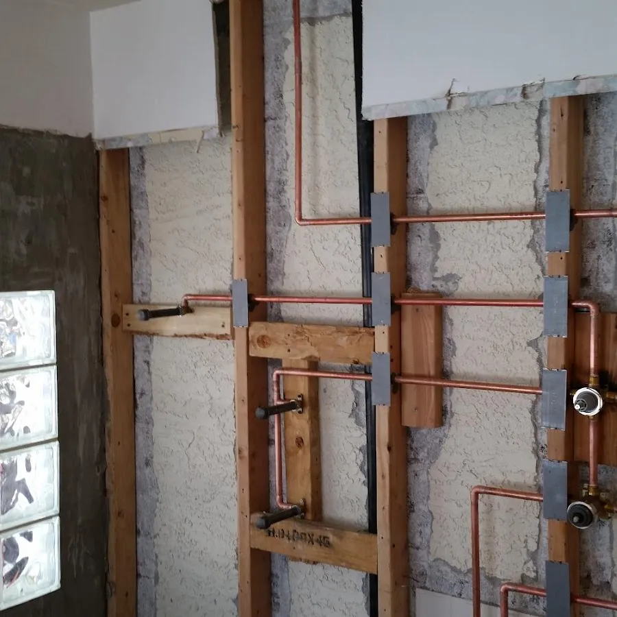 Copper pipe installation for Burst Pipe Repair in Sudbury